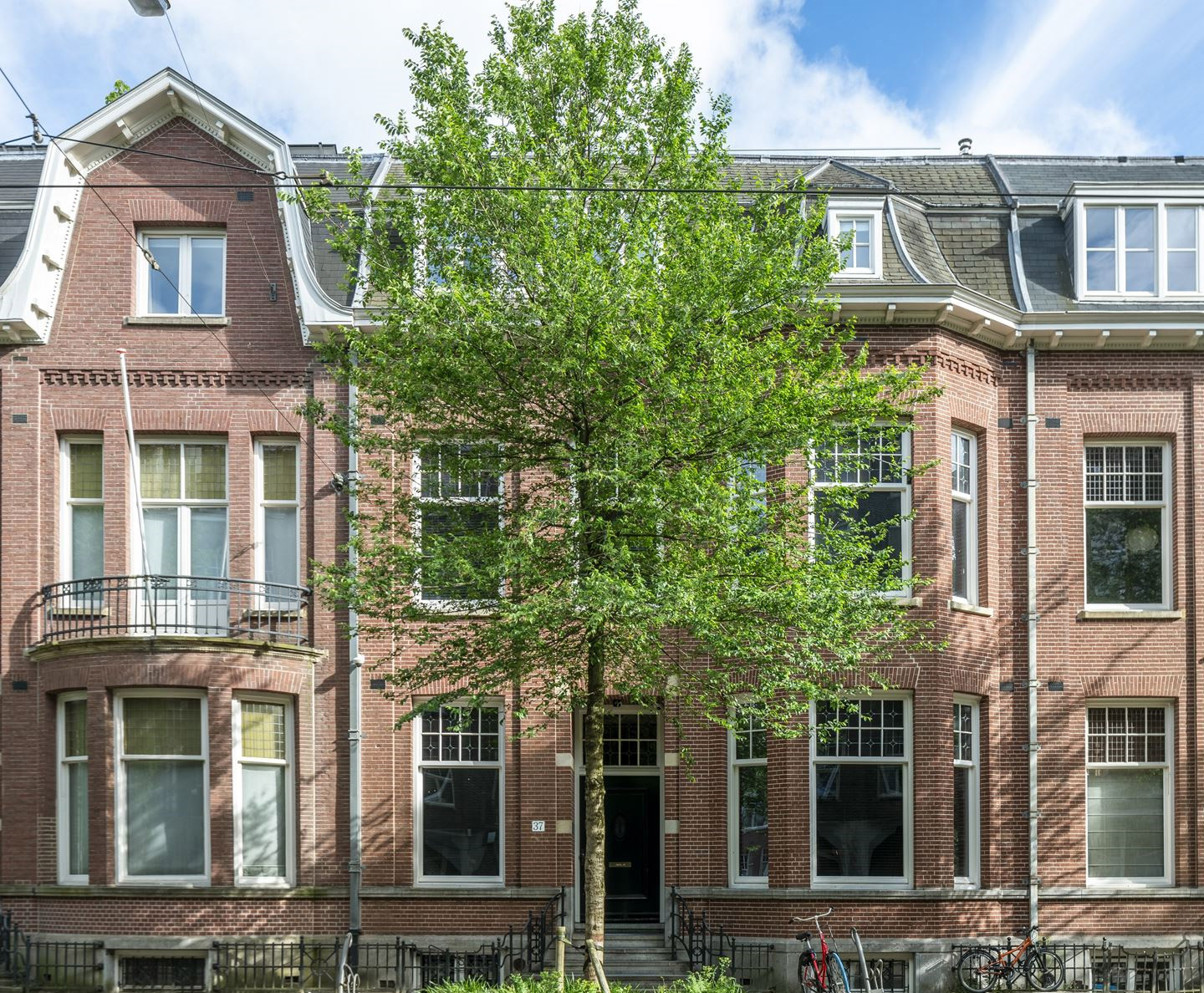 ingang van het grachtenpand