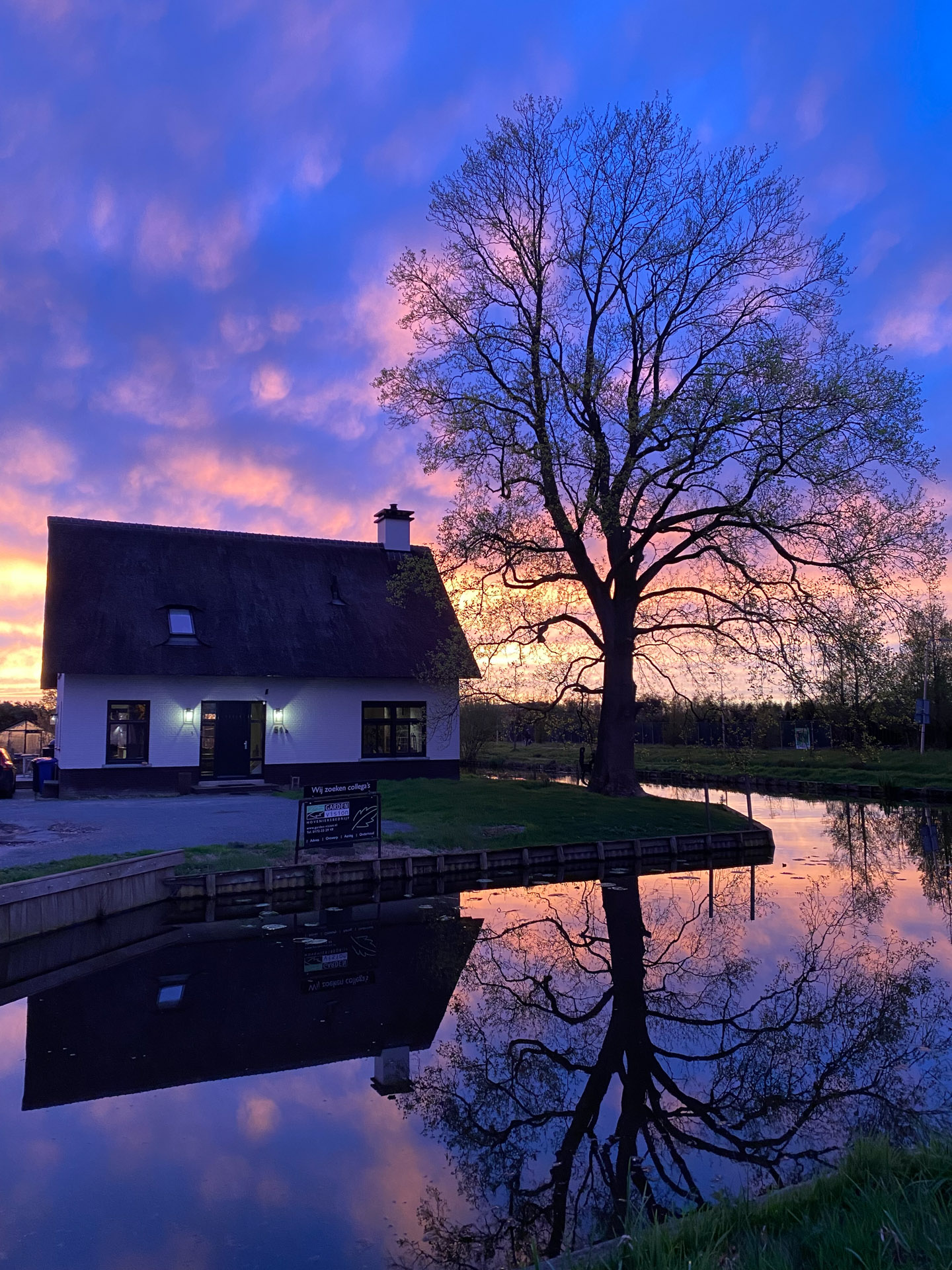 6 ondergaande zon