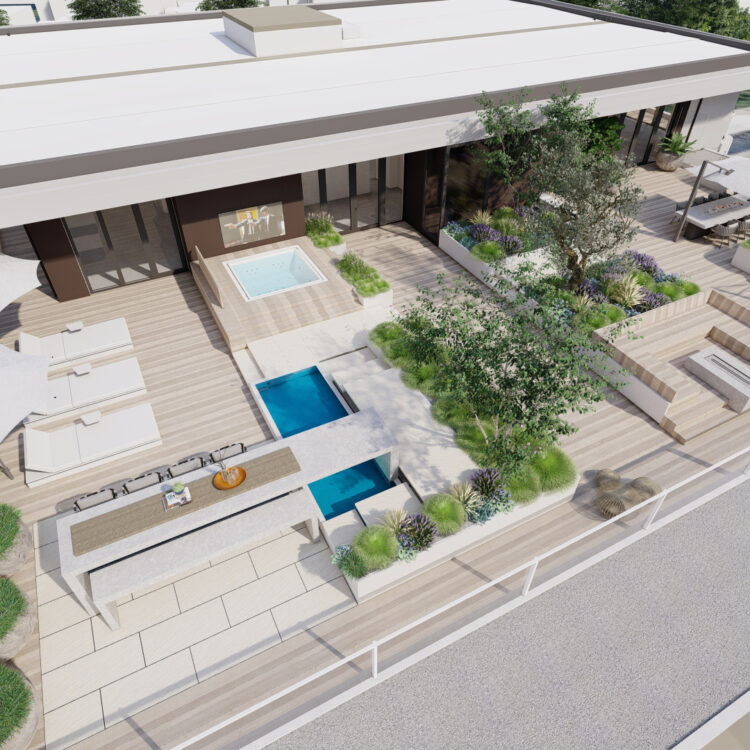 Design Sky-high Wrap-around Dakterras