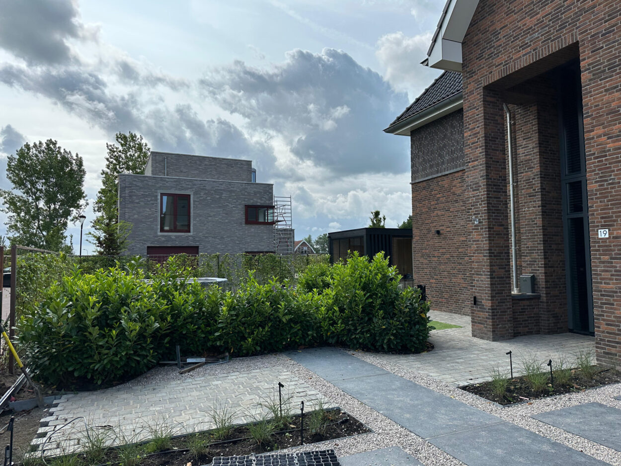 12 voortuin aanplant