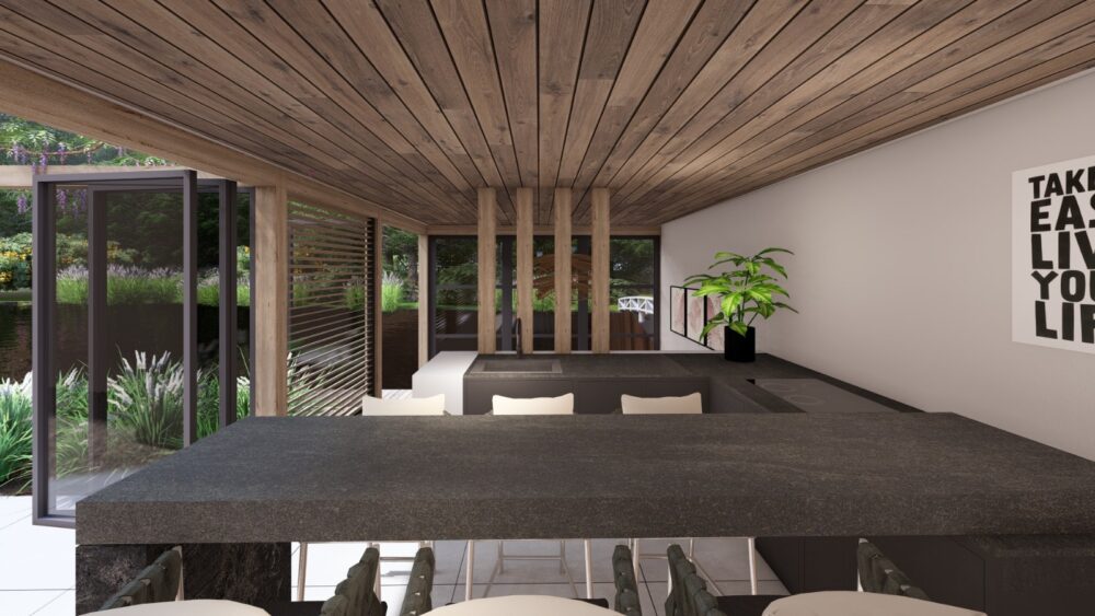 14 buitenkeuken render