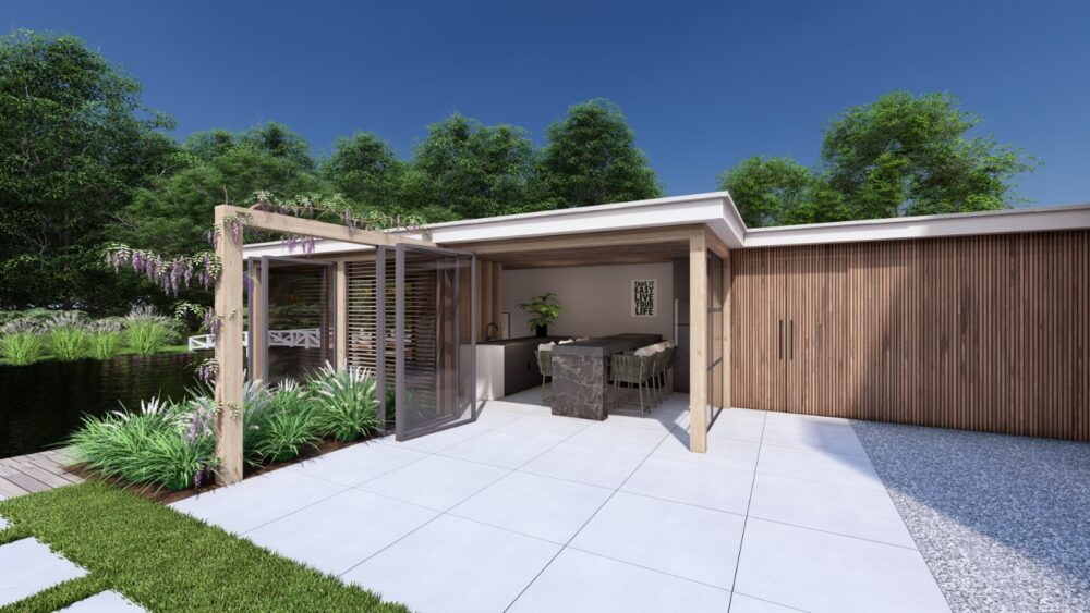 15 Ontwerp tuinhuis keuken