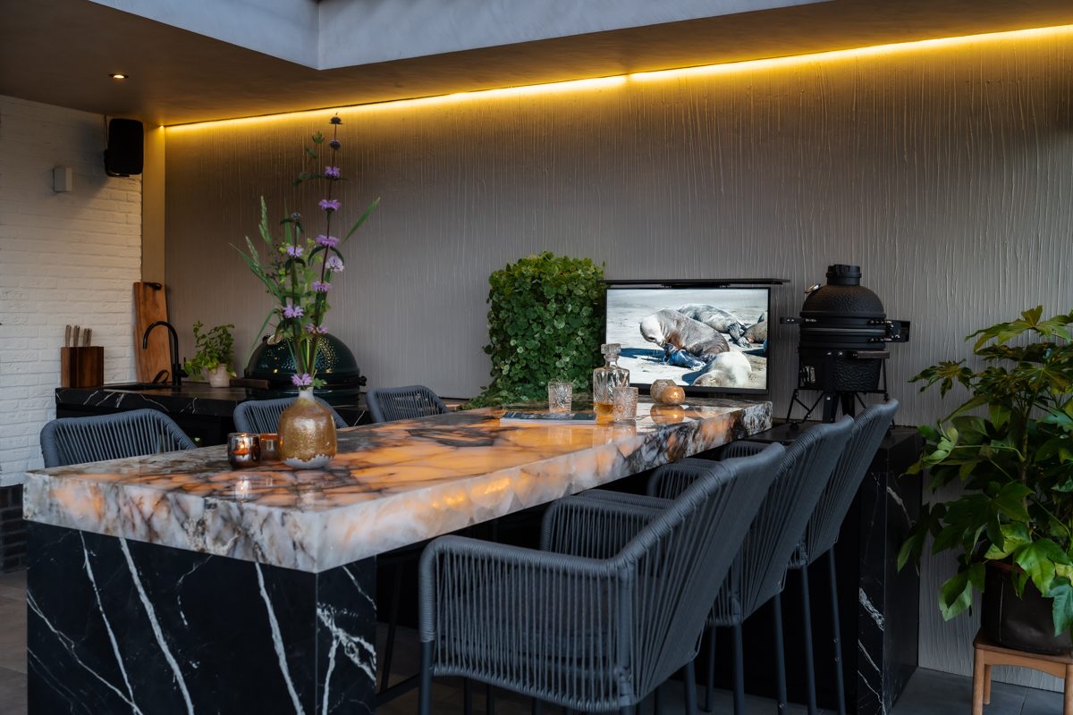 Kwartsiet bar | Refined Lumina Outdoor Kitchen