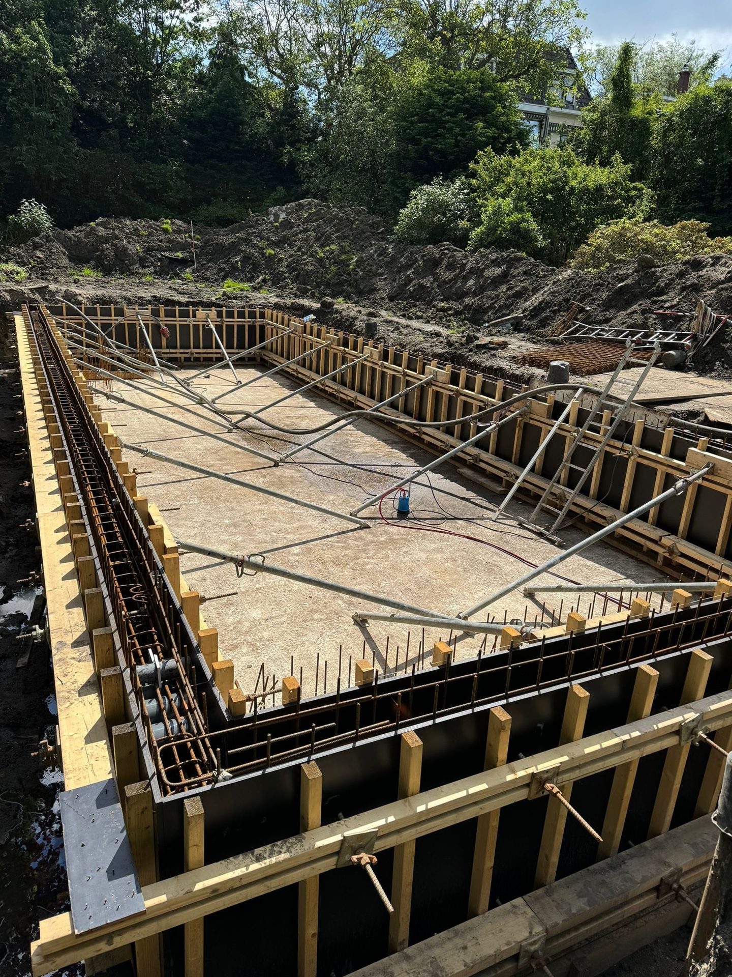 Zwembad constructie | Aanleg Rotterdams badhuis