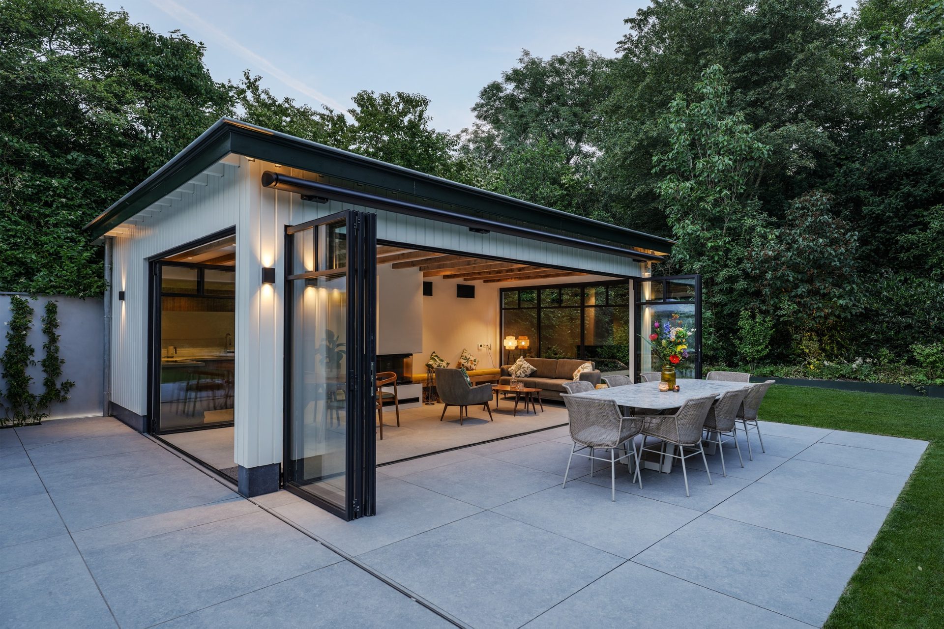 Vouwwand | Rotterdams badhuis, wellnesstuin in Rotterdam