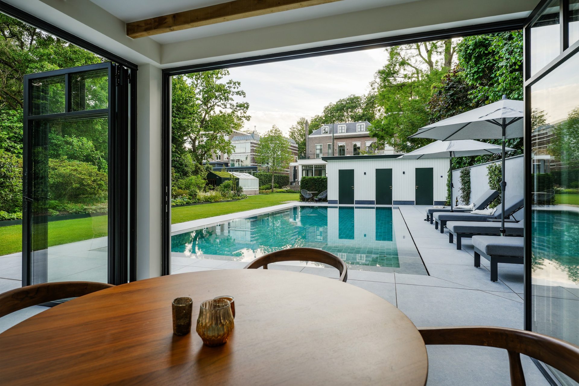 Tuinkamer zwembad | Rotterdams badhuis, wellnesstuin in Rotterdam